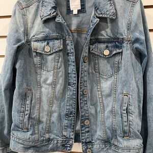 LC Lauren Conrad Light Blue Jean Jacket